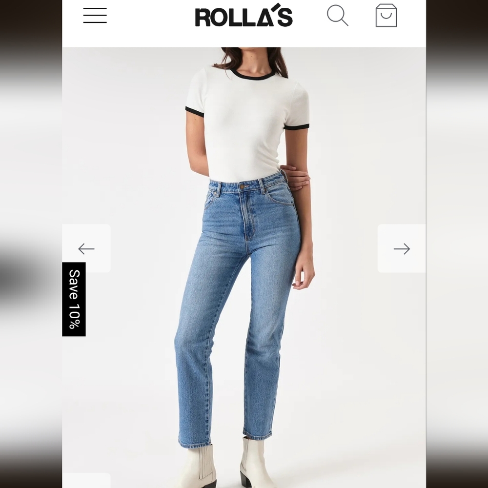 ROLLAS Original Straight Jeans